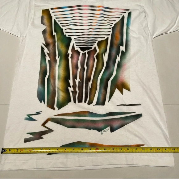 Abstract Vintage Style shirt colorful and retro - Picture 4 of 11